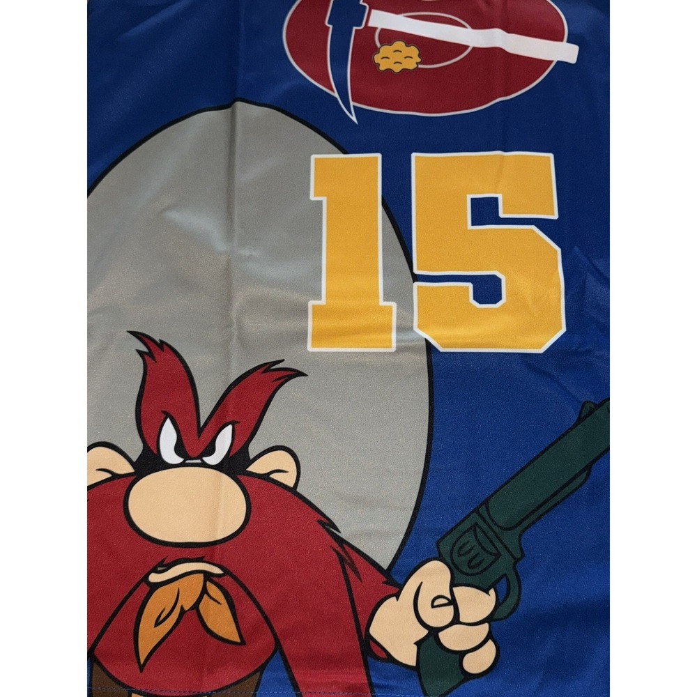 Headgear Classics Yosemite Sam Denver Nuggets‎ Jersey Authentic Jersey XL Blue - Picture 3 of 5